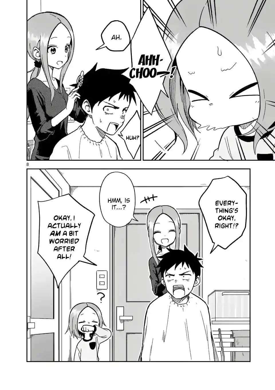 Karakai Jouzu no (Moto) Takagi-san Chapter 175 8